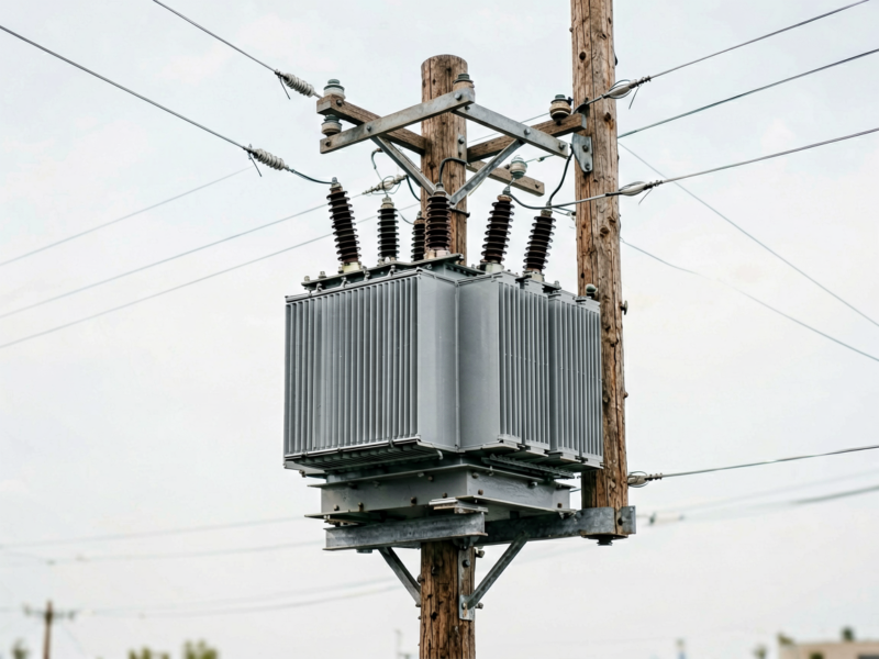 Pole-Mounted Transformer